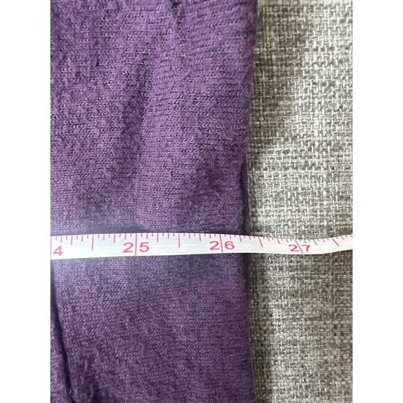 Market & Spruce Womens 2X Purple Knit Top With 3/4 Sleeves Rayon Blend Shirt - Picture 7 of 7